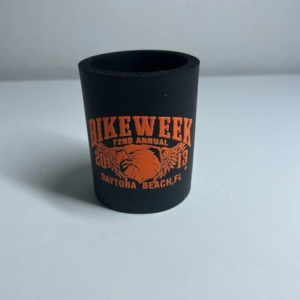 Bike Week Insulated Can Beverage Foam Cozie Beer Soda